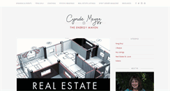 Desktop Screenshot of cyndemeyer.com